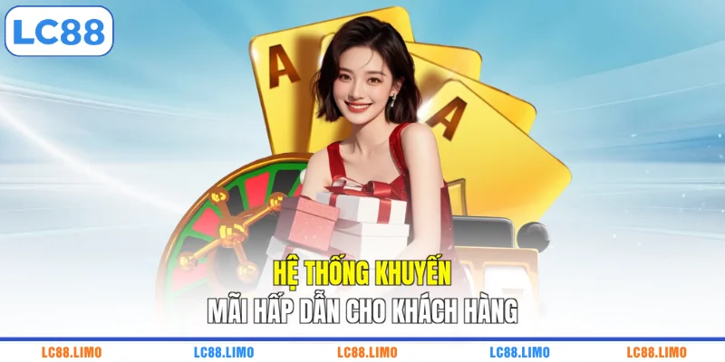 Hệ thống khuyến mãi hấp dẫn cho khách hàng